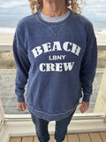 Beach Crew LBNY Oversized Women's Crewneck