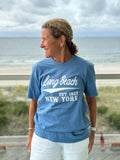 Long Beach Banner est 1922 New York Short Sleeve Tshirt