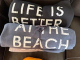 Life is Better at the Beach Long Beach, NY Blanket