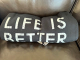 Life is Better at the Beach Long Beach, NY Blanket