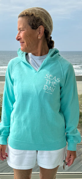 SEAS THE DAY LADIES HOODIE